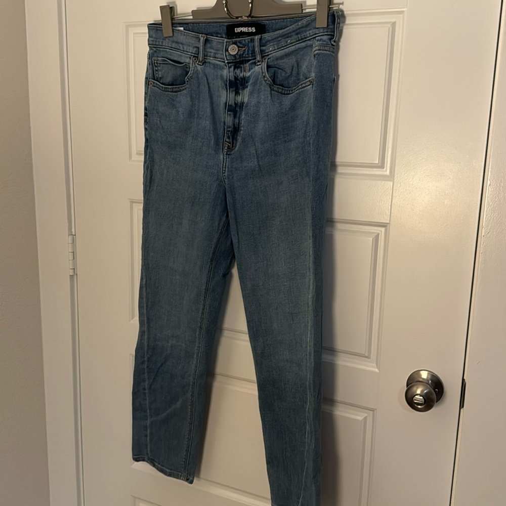 Express mom jeans